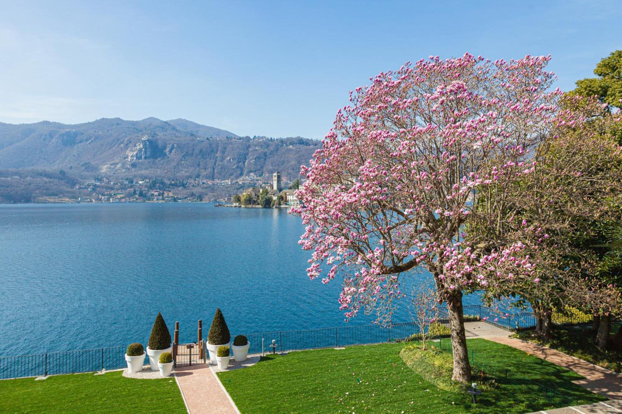 Bifora65 Flats And Garden - Lakeview Leilighet Orta San Giulio Eksteriør bilde